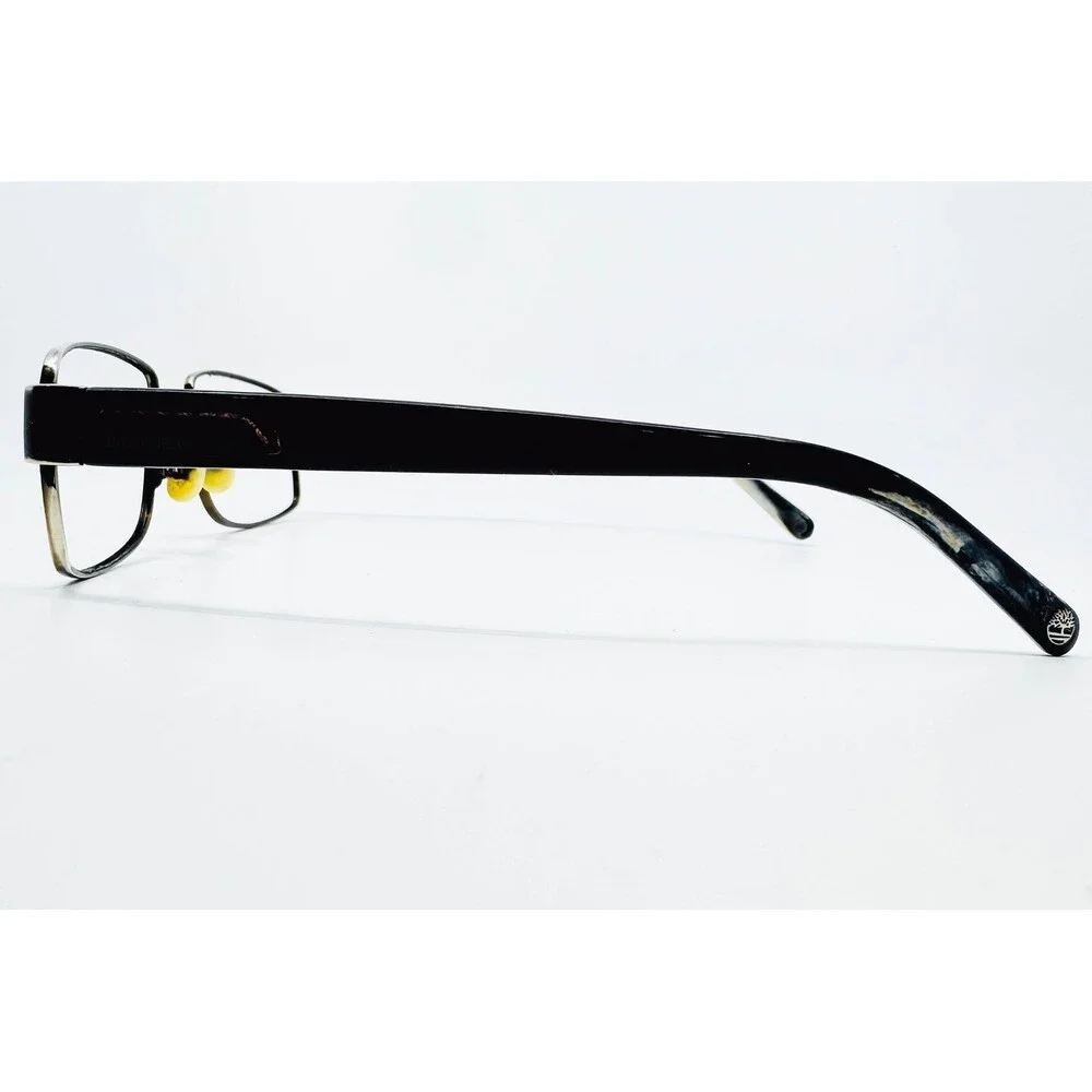 Timberland Eyeglasses Mens Black Rectangle TB1236 55-18-135